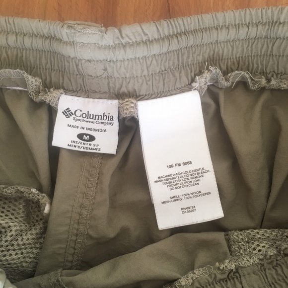 Columbia PFG Convertible Pants Men’s M omni-Shade - Picture 5 of 6